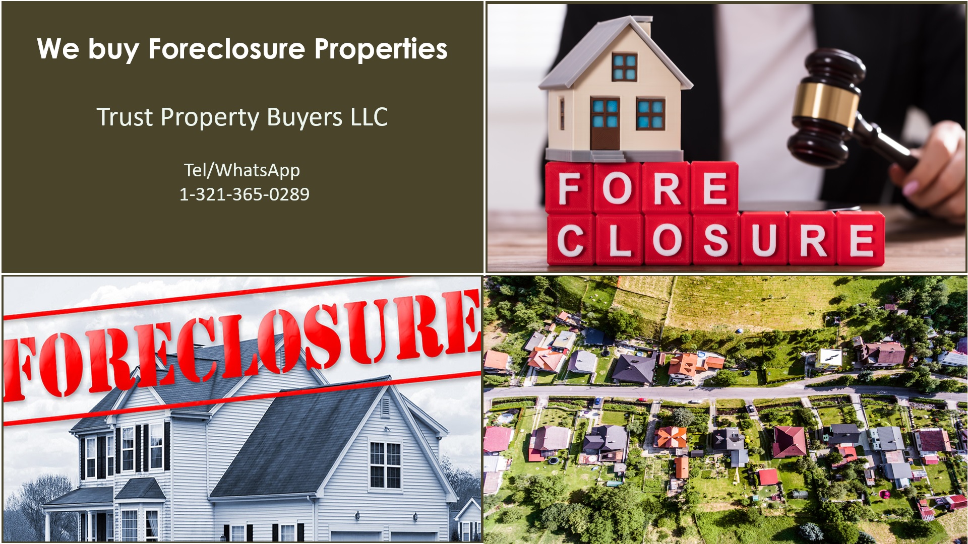 We buy Foreclosure Properties Kissimmee
